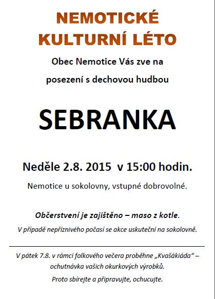 Plakát - Sebranka